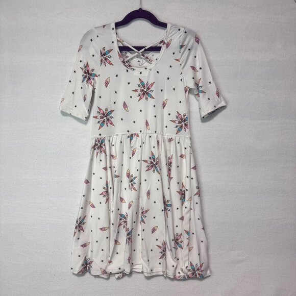 Dotdotsmile Dress Size 8/10 Ice Cream Print New With Tags - Picture 7 of 8